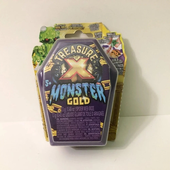 Treasure  X Monster Gold Search Spider Web Ooze - Picture 10 of 10